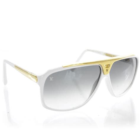 white lv sunglasses